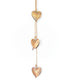 Alaya Heart Trio Wind Chime - Saltbox Sash