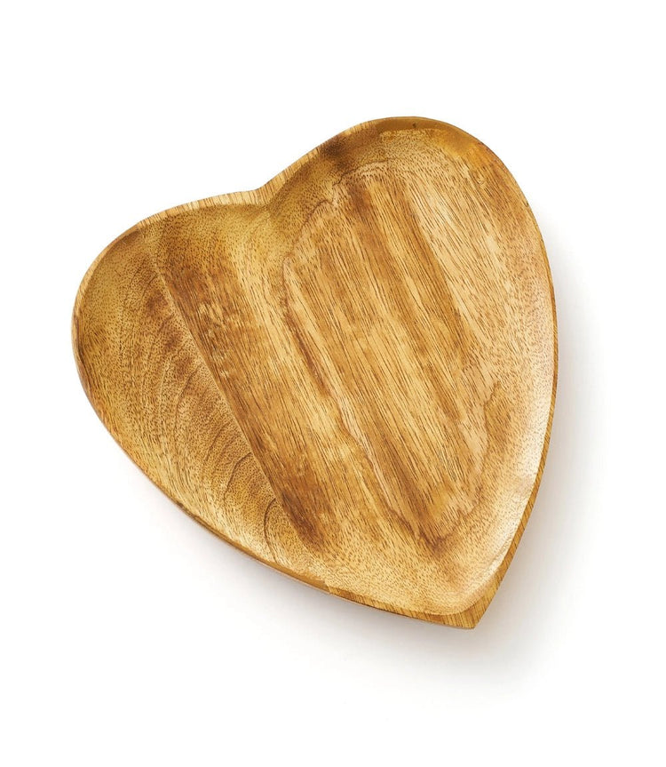 Alaya Heart Wooden Tray - Saltbox Sash