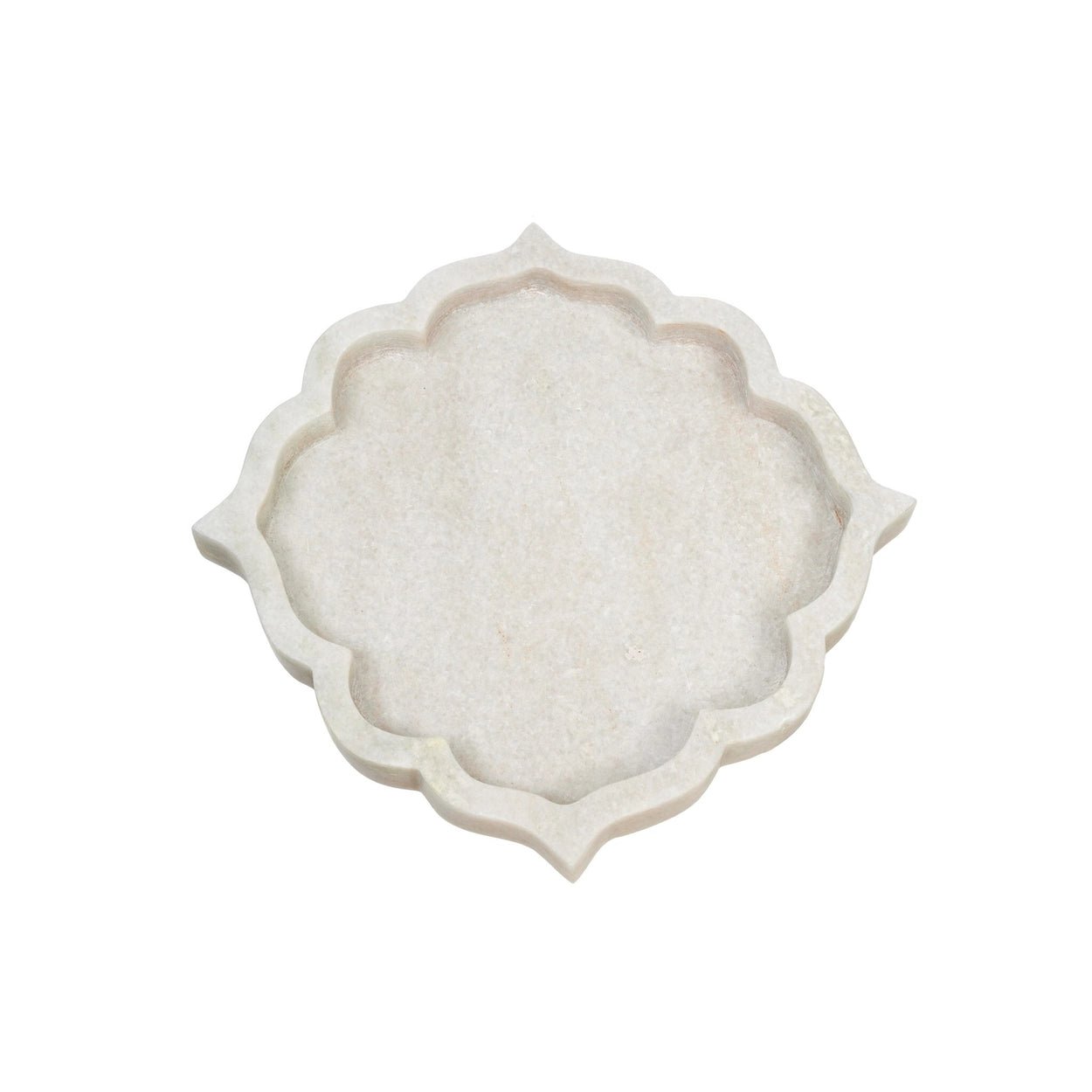 Arabesque Marble Tray - Saltbox Sash