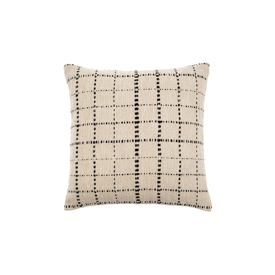 Handloom Check Pillow - Saltbox Sash