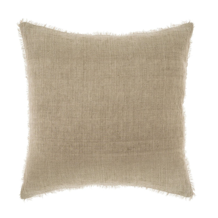 Lina Linen Pillow - Sand - Saltbox Sash