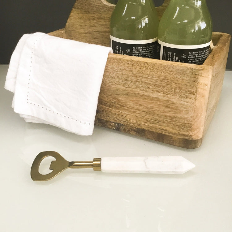 Marble Bottle Opener - Saltbox Sash