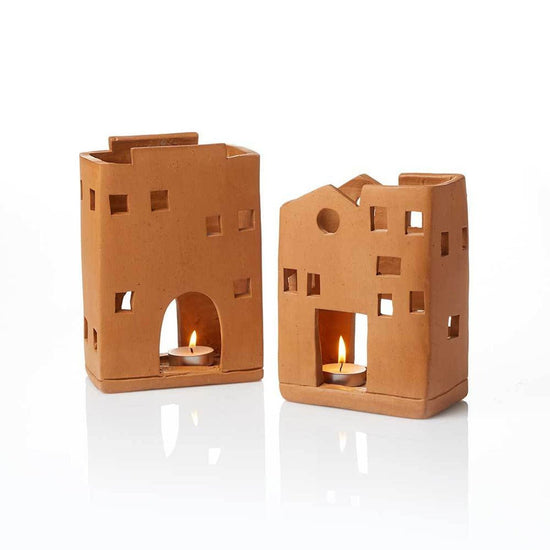 Matira Village Lanterns - Set of 2 - Saltbox Sash