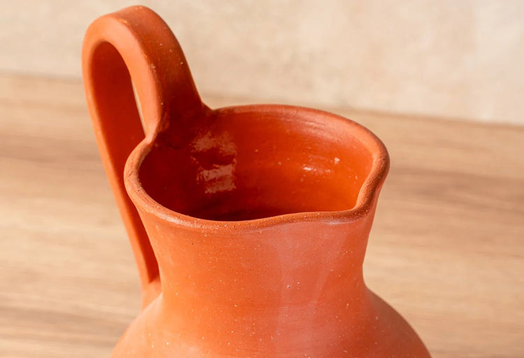 Mexican Clay Jug - Saltbox Sash