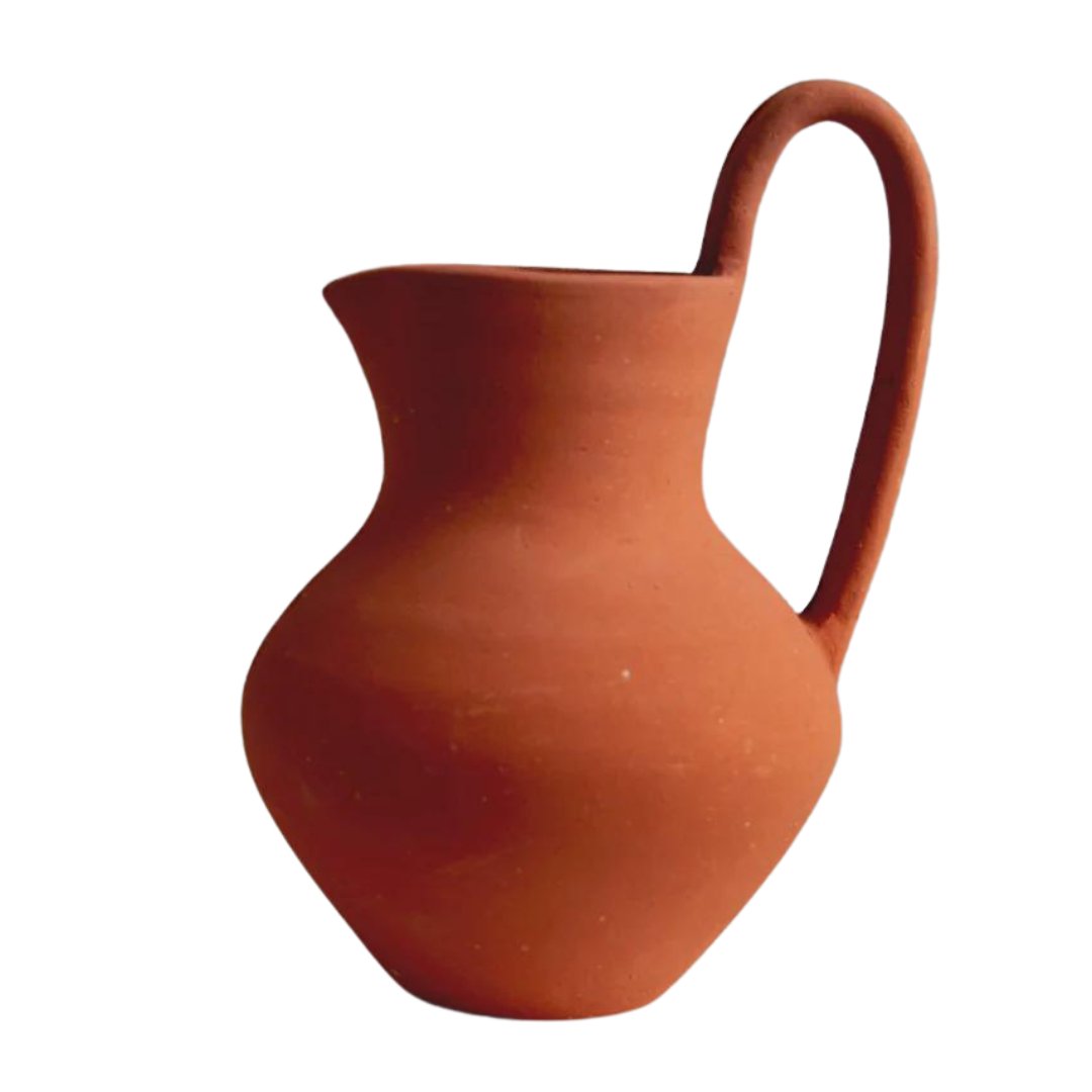 Mexican Clay Jug - Saltbox Sash