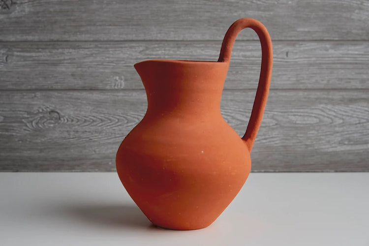 Mexican Clay Jug - Saltbox Sash