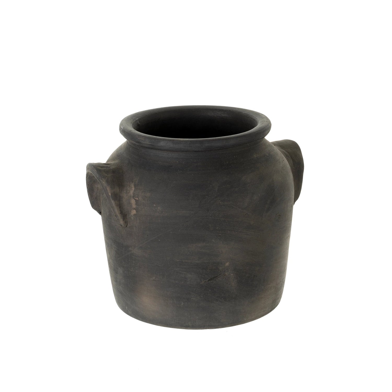 Milos Burnt Terracotta Urn - Saltbox Sash