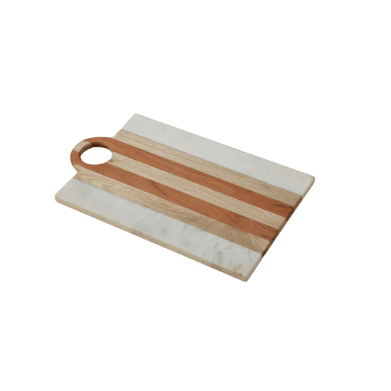 Moa Marble & Wood Serving Board - Saltbox Sash