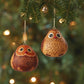 Owl Gourd Ornament - Saltbox Sash