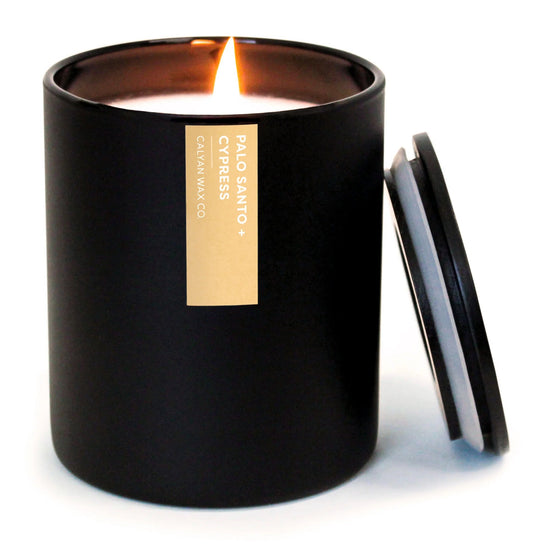 Palo Santo Cypress Soy Candle - Saltbox Sash