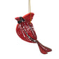 Quill Cardinal Ornament - Saltbox Sash