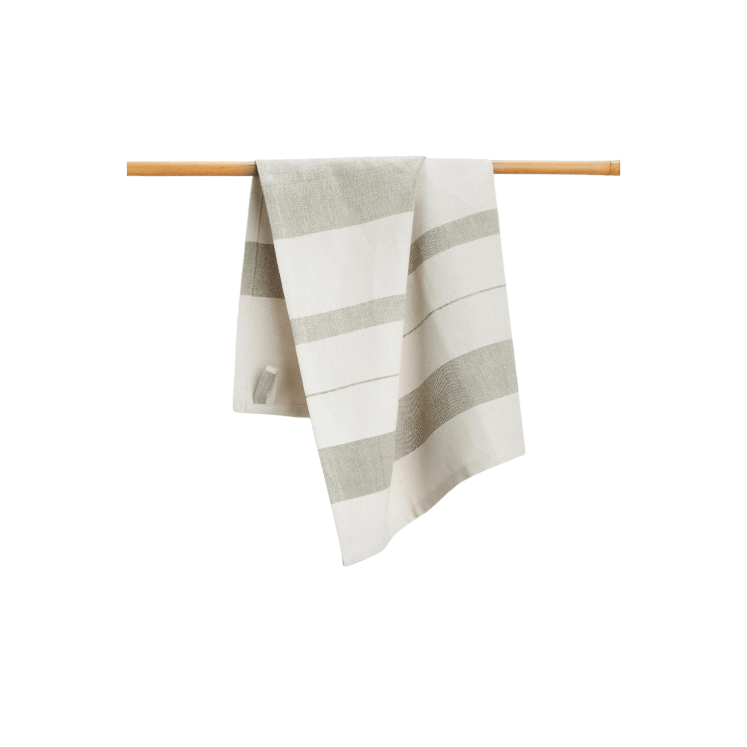 Sage Handwoven Cotton Towel - Saltbox Sash