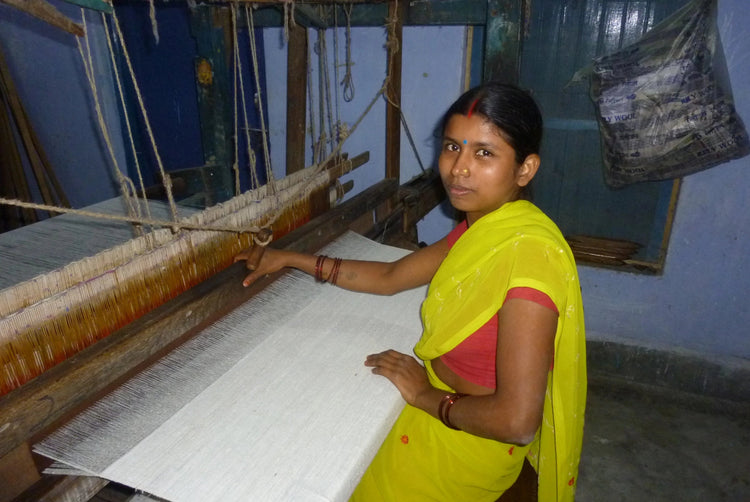 Sage Handwoven Cotton Towel - Saltbox Sash