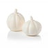 Textured Papier Mache Pumpkins - Set of 2 - Saltbox Sash