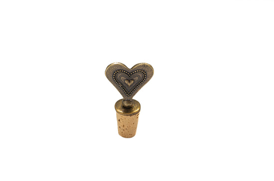 Lovely Heart Wine Bottle Stopper