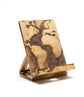 World Map Book Stand & Tablet Holder - Saltbox Sash